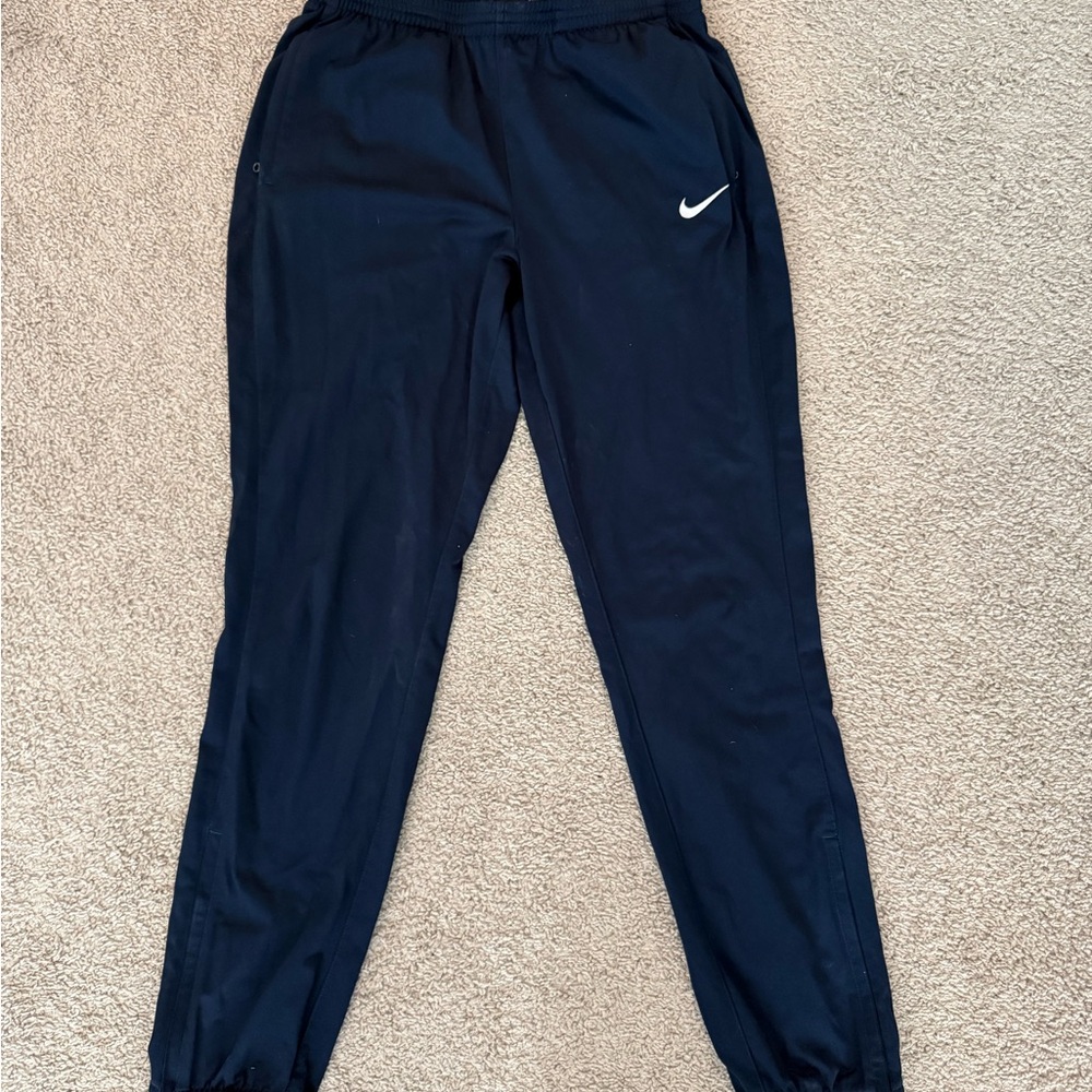 Nike Kids Navy Blue Joggers
